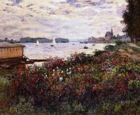 Monet, Claude Oscar - Riverbank at Argenteuil